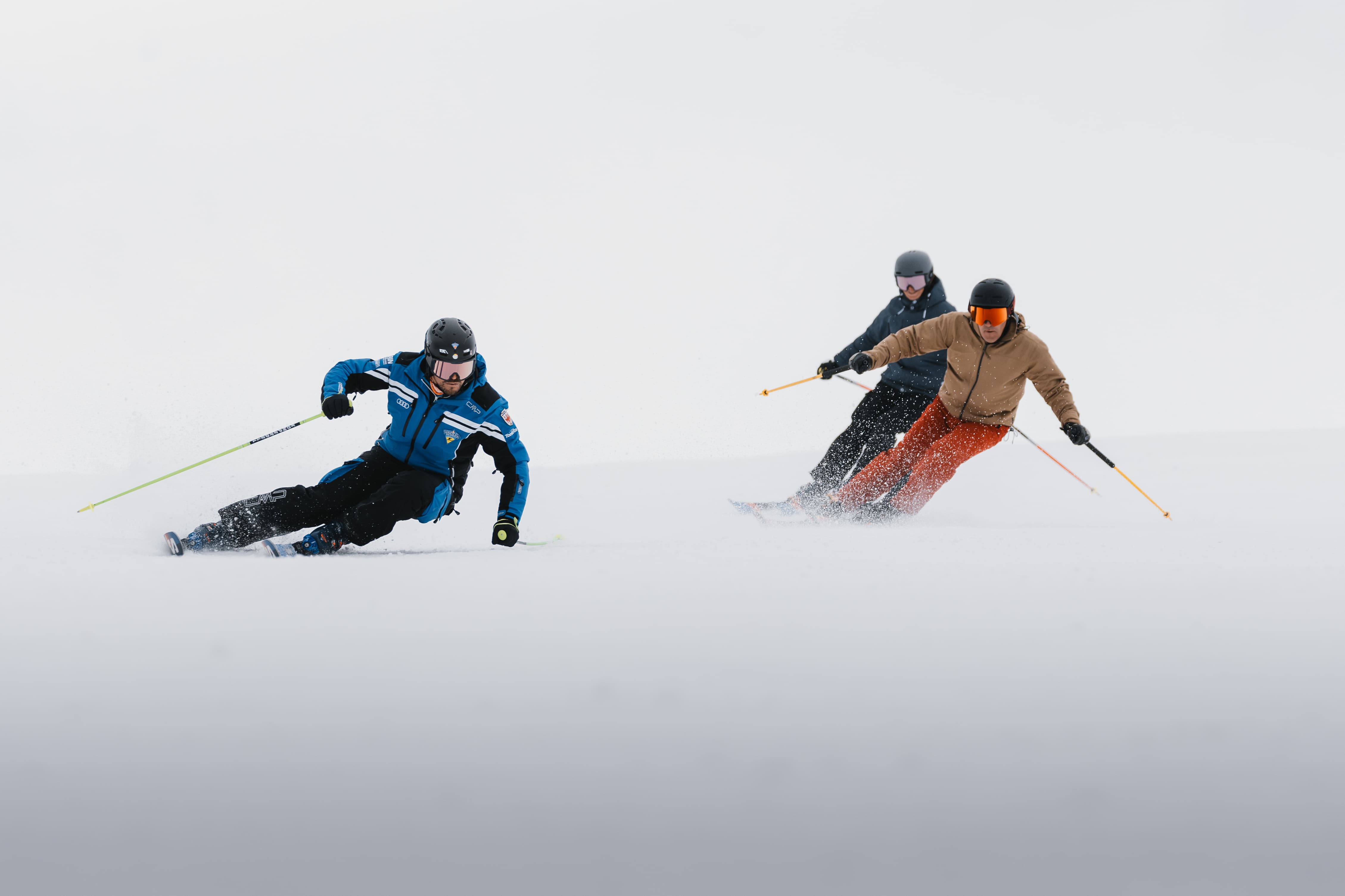 lezione sci adulti dolomites